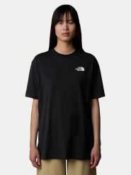 The North Face T-Shirt Simple Dome NF0A87NQ Czarny Oversize. Czarne t-shirty The North Face, xs, bez wzorów, z bawełny, bez kołnierzyka, bez ramiączek. Za 109.99 zł.