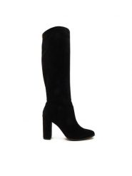 LAUREN RALPH LAUREN Kozaki Artizan Tall 802937807001 Czarny. Czarne kozaki Lauren Ralph Lauren, bez wzorów, ze skóry, bez obcasa, na słupku, bez zapięcia. Za 1,249.00 zł.
