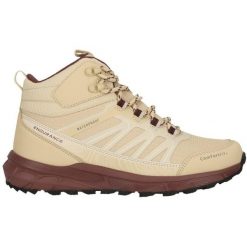 Kobiece buty do wędrówki wodoodporne Endurance Ferill. Brązowe trekkingi Endurance, bez wzorów, z gumy, bez zapięcia, outdoorowe. Za 377.50 zł.