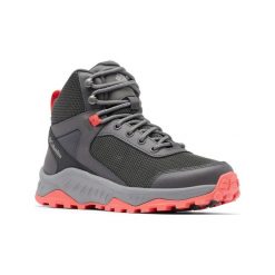 Buty turystyczne damskie Columbia Trailstorm Ascend Mid Wp. Szare buty do biegania Columbia, bez zapięcia. W wyprzedaży za 329.00 zł.