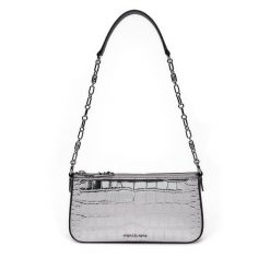 Torebka Michael Kors. Szare torebki klasyczne Michael Kors, bez wzorów, klasyczne, bez dodatków. Za 649.99 zł.
