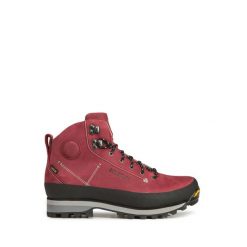 Buty trekkingowe damskie Dolomite Cinquantaquattro Trek GT. Czerwone buty trekkingowe Dolomite, bez zapięcia. W wyprzedaży za 899.00 zł.