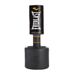 Wolnostojąca ciężka torba Powercore - czarno-biała. Czarne torby sportowe Everlast, bez wzorów, z materiału. Za 1,072.00 zł.