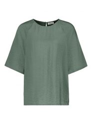 Sublevel Bluzka w kolorze oliwkowym rozmiar: L. Zielone bluzki Sublevel, l, bez wzorów, bez kołnierzyka, bez ramiączek. Za 43.99 zł.