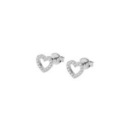 Purelei Purelei Kolczyki Hearts Of Love 1 ct Szary. Szare kolczyki Purelei, z cyrkonią, pozłacane. Za 124.85 zł.
