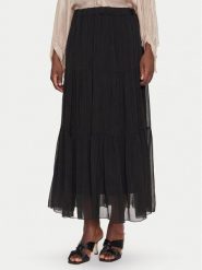 Dixie Spódnica maxi G207W007A Czarny Regular Fit. Czarne spódnice Dixie, xs, bez wzorów, z wiskozy, maxi. Za 359.99 zł.