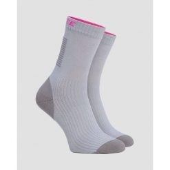 Skarpety Dolomite WALKING GREY FUCHSIA PINK. Czerwone skarpetki Dolomite, bez wzorów. W wyprzedaży za 56.00 zł.