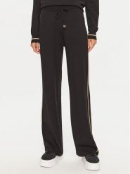 Liu Jo Sport Spodnie materiałowe TF4315 MS63L Czarny Regular Fit. Czarne spodnie materiałowe Liu Jo Sport, bez wzorów, z materiału, sportowe. Za 319.99 zł.