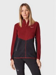 Salewa Bluza techniczna Paganella 27925 Bordowy Regular Fit. Czerwone bluzy bez kaptura Salewa, bez wzorów, z syntetyku, bez kaptura. Za 429.99 zł.