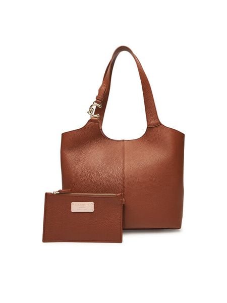 Coccinelle Torebka Hand Grained L E1 SHA 11 02 01 Brązowy. Brązowe torebki klasyczne Coccinelle, bez wzorów, ze skóry, bez dodatków. Za 1,299.00 zł.