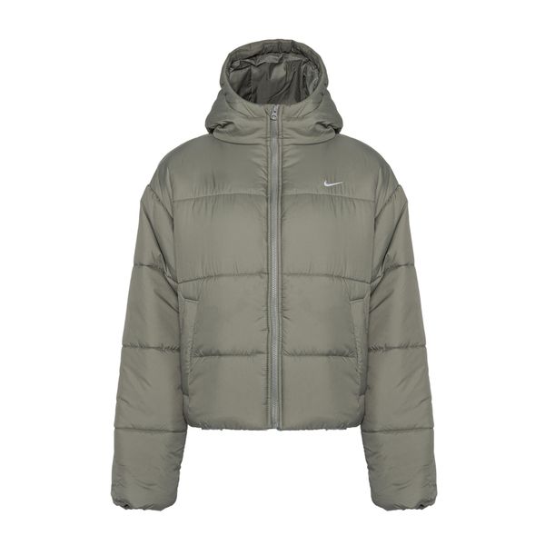 Kurtka damska Nike Sportswear Classic Puffer Therma-Fit. Zielone kurtki do biegania Nike, m, bez wzorów, bez kaptura, do biegania. Za 529.99 zł.