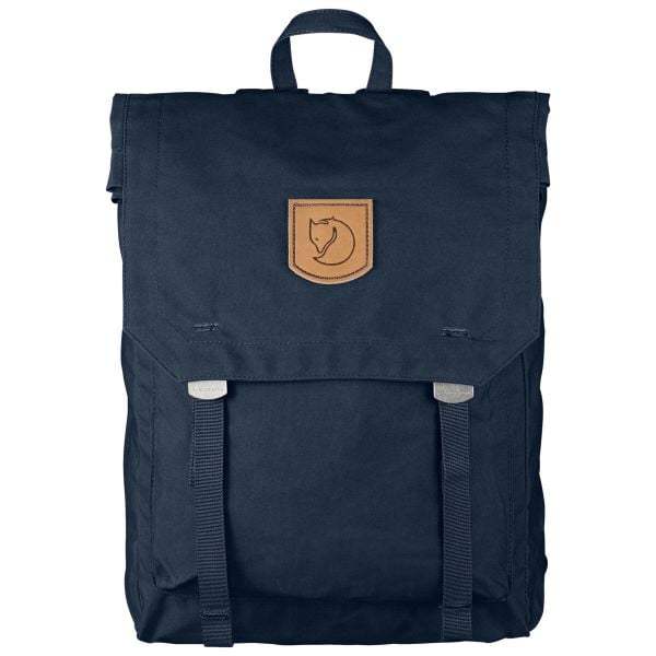 Plecak Fjallraven Foldsack No. 1. Niebieskie plecaki Fjällräven, bez wzorów, bez dodatków. Za 492.99 zł.