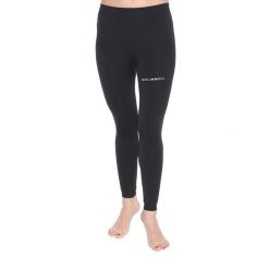 Legginsy do biegania damskie Brubeck Running Force. Czarne bielizna termoaktywna damska Brubeck, bez wzorów, sportowe. Za 149.99 zł.