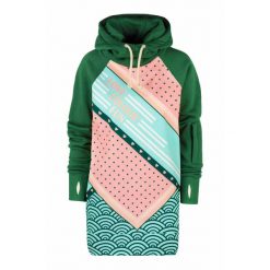 Bluza outdoorowa z kapturem damska DEEP TRIP Arbuz softshell. Zielone bluzy DEEP TRIP, na zimę, m, bez wzorów, z softshellu, sportowe, bez ramiączek, z kapturem. Za 499.00 zł.