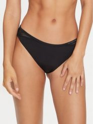 Tommy Hilfiger Figi klasyczne UW0UW05519 Czarny. Czarne figi Tommy Hilfiger, bez wzorów, z syntetyku. Za 79.99 zł.