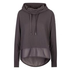 Bluza Z Kapturem Damska Immy. Szare bluzy Trespass, xl, bez wzorów, sportowe, bez ramiączek, z kapturem. Za 130.99 zł.