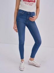BIG STAR Dżinsy - Slim fit - w kolorze niebieskim rozmiar: W28/L32. Niebieskie jeansy BIG STAR, l, bez wzorów, klasyczne. Za 122.38 zł.