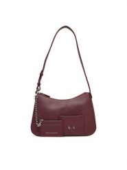 Armani Exchange Torebka XW001213 AF15625 UA343 Bordowy. Czerwone torebki klasyczne Armani Exchange, bez wzorów, ze skóry, bez dodatków. Za 589.99 zł.