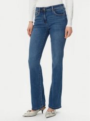 Morgan Jeansy 251-PNITRA Niebieski Bootcut Fit. Niebieskie jeansy Morgan, bez wzorów, z bawełny. Za 189.99 zł.