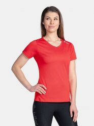 Kilpi Koszulka funkcyjna "Dima" w kolorze czerwonym rozmiar: 42. Czerwone t-shirty sportowe Kilpi, bez wzorów, z materiału, bez ramiączek, outdoorowe. Za 83.22 zł.