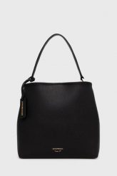 Emporio Armani Torebka Y3E168.YFO5B.NOS kolor czarny. Czarne shopper bag Emporio Armani, bez wzorów, na ramię, bez dodatków. W wyprzedaży za 719.99 zł.