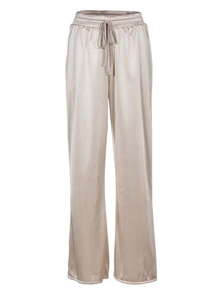 Herrlicher Spodnie w kolorze beżowym rozmiar: XL. Brązowe spodnie materiałowe Herrlicher, bez wzorów, z materiału, z podwyższonym stanem. Za 70.24 zł.