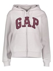 GAP Bluza w kolorze szarym rozmiar: XL. Szare bluzy GAP, xl, bez wzorów, bez ramiączek, bez kaptura. Za 121.51 zł.