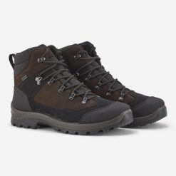 Second Life - Buty Solognac Crosshunt 120 wodoodporne wytrzy... - Stan Doskonały. Brązowe trekkingi SOLOGNAC, bez wzorów, z materiału, bez zapięcia, trekkingowe. Za 315.00 zł.