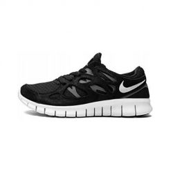 Buty do biegania damskie Nike Free Run 2. Czarne buty do biegania Nike, bez wzorów, z materiału, bez zapięcia, do biegania, Nike Free Run. Za 409.00 zł.