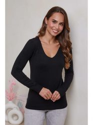 Soft Cashmere Sweter w kolorze czarnym rozmiar: 34/36. Czarne swetry Soft Cashmere, bez wzorów, z kaszmiru, klasyczne, bez ramiączek. Za 128.64 zł.