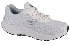 Buty do biegania damskie, Go Run Consistent 2.0 - Engaged. Białe buty do biegania Skechers, bez wzorów, z materiału, przed kostkę, bez zapięcia, do biegania. Za 249.99 zł.