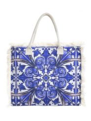 BLE Shopper bag w kolorze niebieskim - 43 x 35 x 12 cm rozmiar: onesize. Niebieskie shopper bag BLE, bez wzorów, z materiału, na ramię, bez dodatków. Za 49.19 zł.