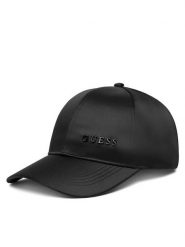 Guess Czapka z daszkiem V6RZ02 WL022 Czarny. Czarne czapki z daszkiem Guess, z aplikacjami, z poliesteru. Za 139.99 zł.