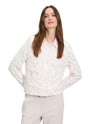 BETTY & CO Kurtka przejściowa w kolorze kremowo-beżowym rozmiar: 42. Brązowe kurtki Betty & Co, bez wzorów, bez kaptura. Za 104.95 zł.