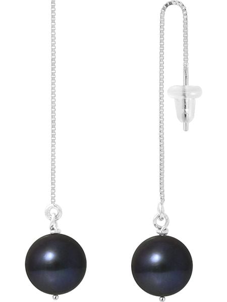 Pearline Srebrne kolczyki-wkrętki z perłami rozmiar: onesize. Niebieskie kolczyki Pearline, z perłą, srebrne. Za 130.99 zł.