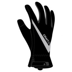 Rękawice Craft rain 2.0. Czarne rękawiczki Craft, bez wzorów. Za 306.50 zł.