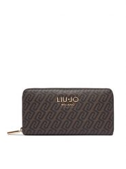 Liu Jo Portfel AF6170 E1137 Brązowy. Brązowe portfele Liu Jo, bez wzorów, ze skóry. Za 249.99 zł.