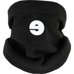 Komin polarowy Keeza z logo "e". Czarne szaliki i kominy KEEZA, bez wzorów, z polaru. Za 31.00 zł.