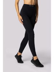 Spaio Legginsy termiczne "Alpha" w kolorze czarnym rozmiar: L. Czarne legginsy Spaio, l, bez wzorów, z materiału, outdoorowe. Za 91.95 zł.