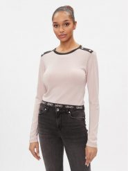Liu Jo Sport Bluzka TA4008 MS014 Różowy Regular Fit. Czerwone t-shirty sportowe Liu Jo Sport, m, bez wzorów, z wiskozy, bez ramiączek. Za 329.99 zł.