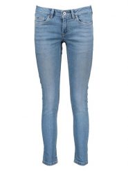 Pepe Jeans Dżinsy "Pixie" - Skinny fit - w kolorze błękitnym rozmiar: W31/L32. Niebieskie jeansy Pepe Jeans, l, z aplikacjami, z jeansu, klasyczne. Za 167.28 zł.