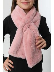 Lucky Bees Szal w kolorze jasnoróżowym - 106 x 15 cm rozmiar: onesize. Różowe szaliki i kominy Lucky Bees, bez wzorów, z futra. Za 96.14 zł.