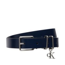 Pasek Damski Calvin Klein. Niebieskie paski Calvin Klein, bez wzorów. Za 269.99 zł.