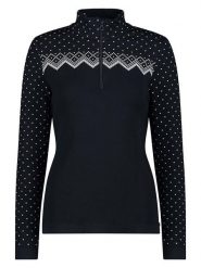 CMP Koszulka funkcyjna w kolorze czarno-białym rozmiar: 44. Białe t-shirty sportowe CMP, bez wzorów, bez ramiączek, outdoorowe. Za 214.12 zł.