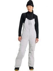 Burton Spodnie narciarskie "[ak] Kimmy GORE-TEX 2L Bib Pants" w kolorze szarym rozmiar: XL. Szare spodnie dresowe Burton, bez wzorów, z gore-texu, narciarskie, gore-tex. Za 1,509.95 zł.