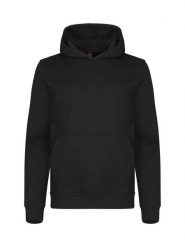 Clique Miami Hoody Junior – bluza z kapturem z bawełny i recyklatu – Black. Czarne bluzy CLIQUE, bez wzorów, z bawełny, z kapturem. Za 153.95 zł.