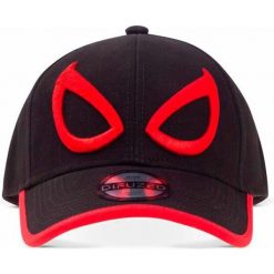 Czapka z daszkiem Educa Borras Marvel Spiderman Minimal Eyes. Szare czapki z daszkiem Spiderman, bez wzorów, z bawełny, eleganckie. Za 174.00 zł.