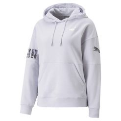 Bluza Z Kapturem Puma Power Nova Shine Colorblock. Czarne bluzy z kapturem Puma, na zimę, s, bez wzorów, z kapturem. Za 396.00 zł.