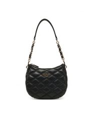 Guess Torebka HWQG96 32170 Czarny. Czarne torebki klasyczne Guess, z aplikacjami, ze skóry, bez dodatków. Za 309.99 zł.