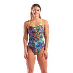 Strój Kąpielowy Damski Arena Garden Swimsuit Swim Boosterback. Czarne stroje jednoczęściowe Arena, bez wzorów, retro. Za 229.99 zł.